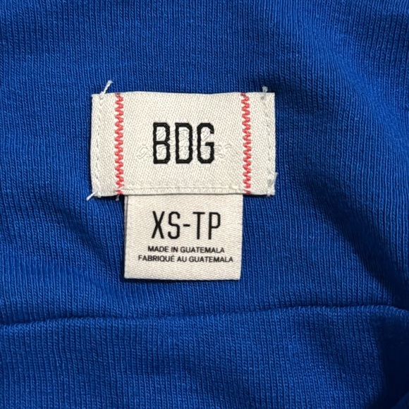 Urban Outfitters BDG Angel Ruched Tank Top Blue Cropped Babydoll Y2K NWT-XS - Picture 8 of 10